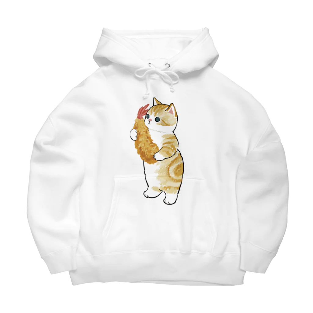 mofusandのえびふらいに恋するにゃん Big Hoodie