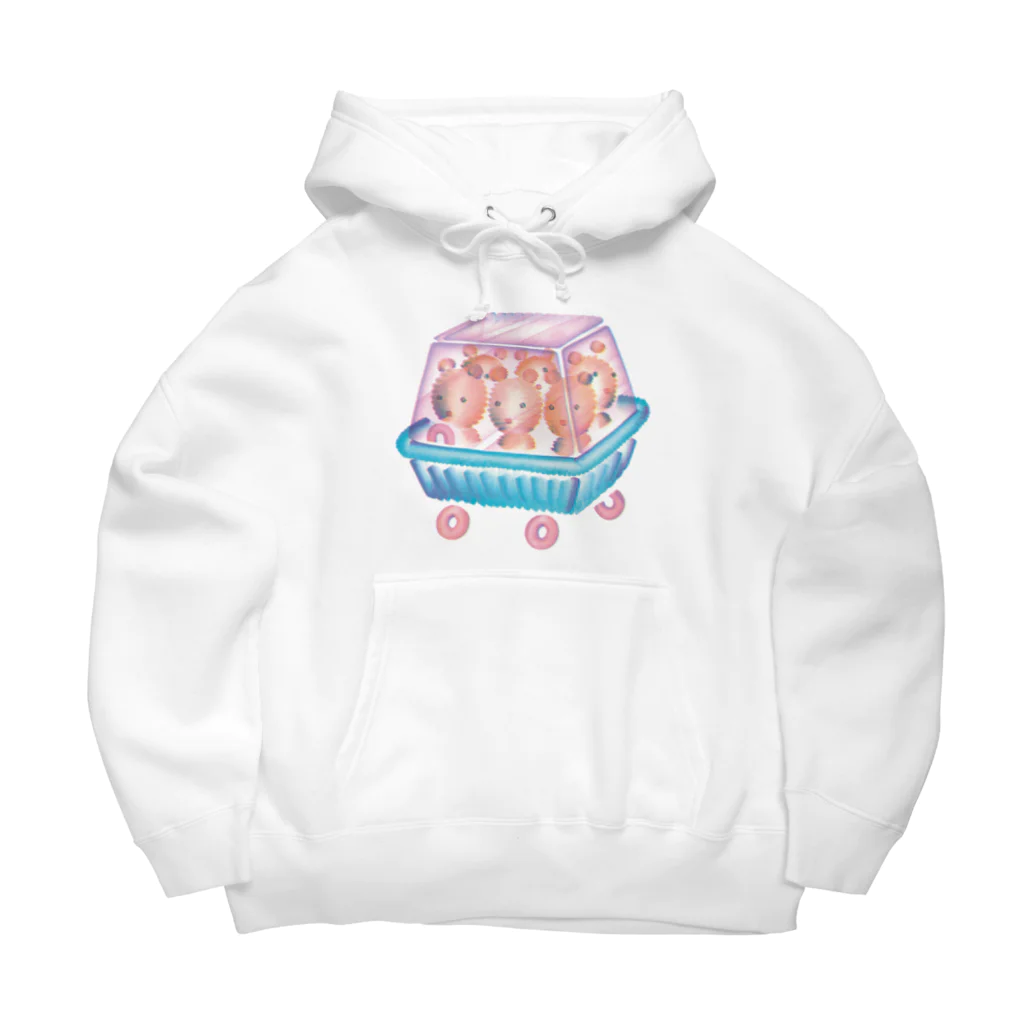 ヌトグランのオソーザイカー Big Hoodie