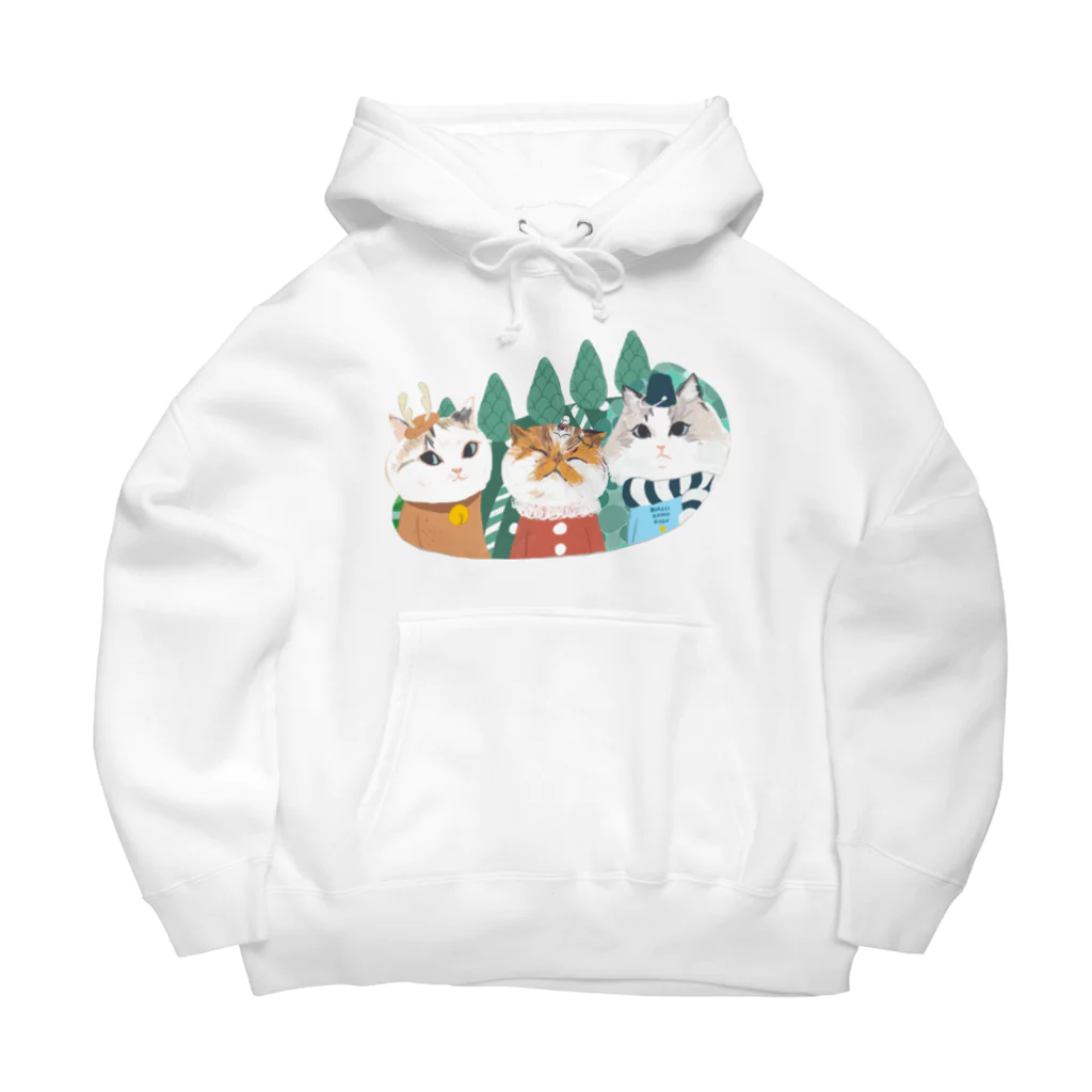 wokasinaiwoのクリスマスドアップバージョン Big Hoodie