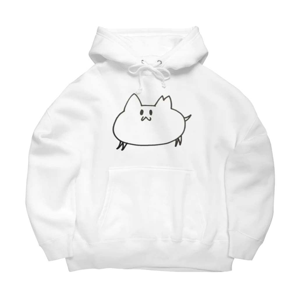 なでねこ《すべては猫のために》のさくらちゃん Big Hoodie