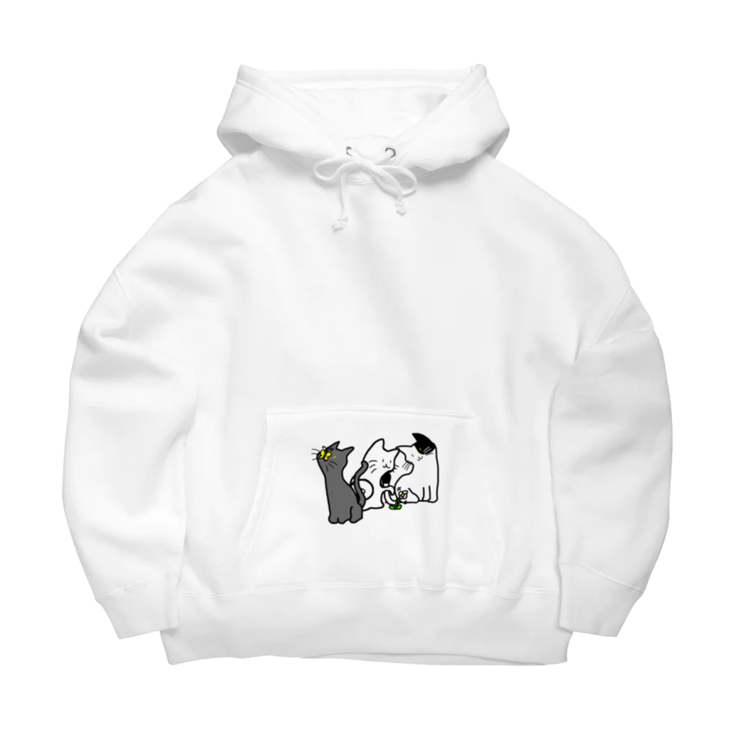 モモタンショップのネコさんデザイン Big Hoodie