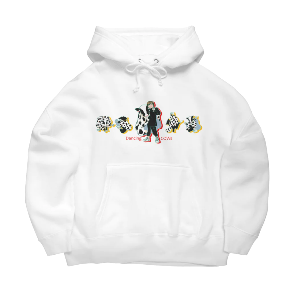 Pretty! showcase@SUZURI/まつもとめいこのDancing COWs Big Hoodie