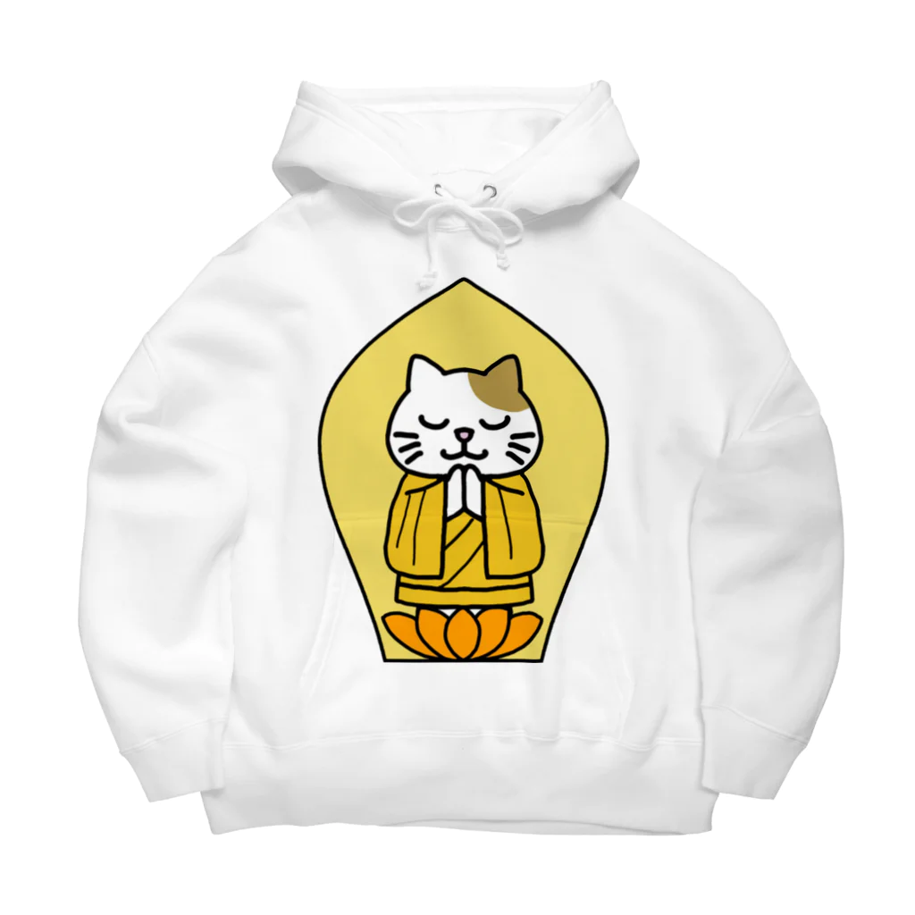 田中ひろみ(usagitv)の猫ほとけさま Big Hoodie