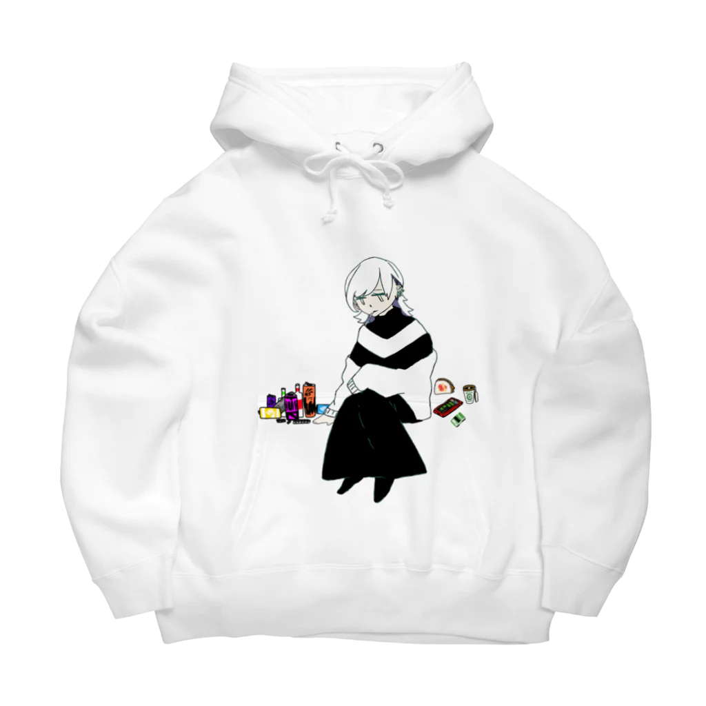 0motinoKumoiの束の間〖背景無し〗 Big Hoodie