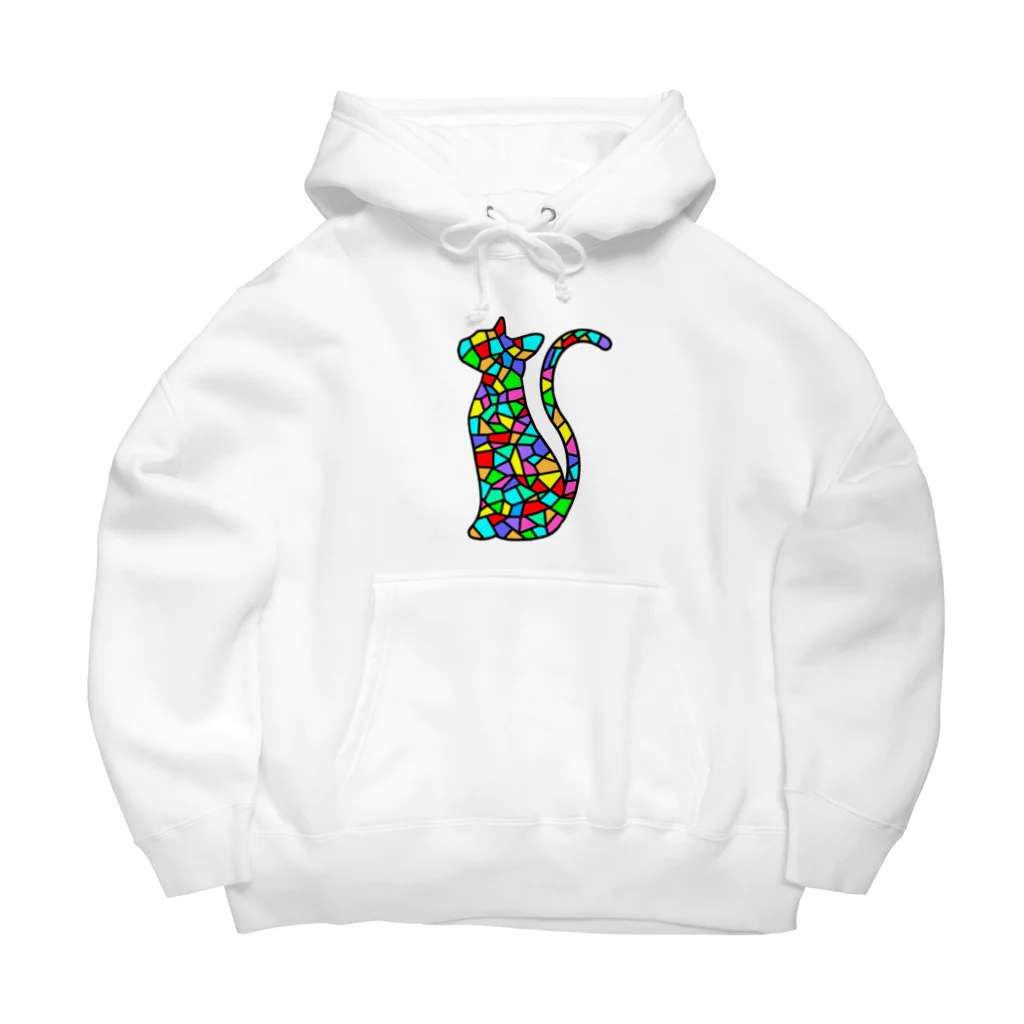 MizuriのStained Cat Big Hoodie