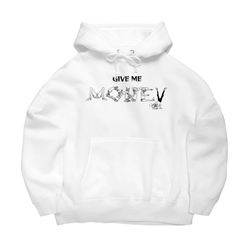 DoT529 ✴︎ドッティーゴーニーキューのGIVE ME MONEY Big Hoodie