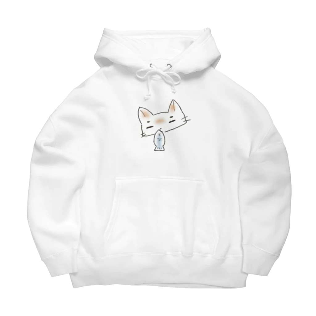 梅雨の華のねこ Big Hoodie