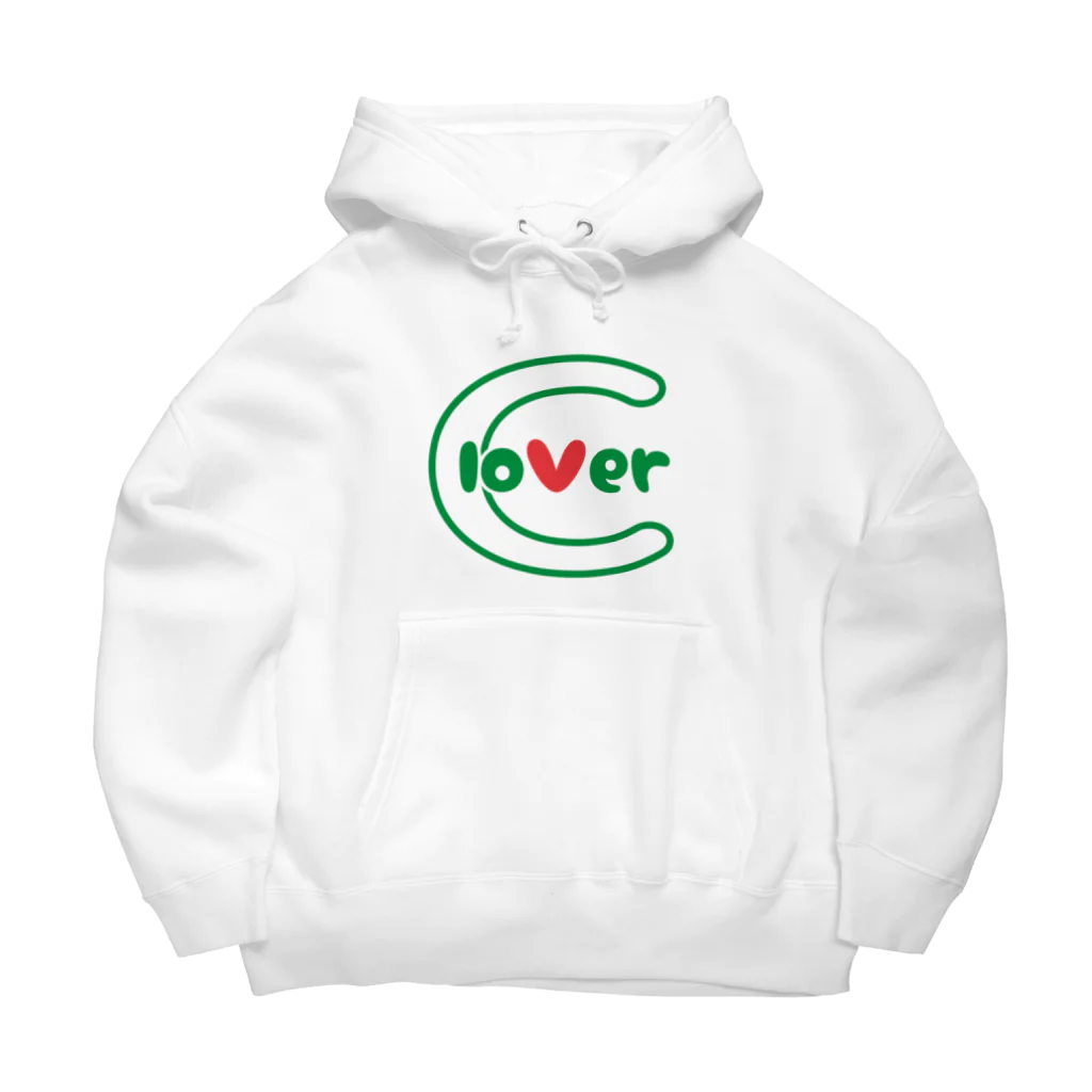 CloverのCloverロゴシリーズ Big Hoodie