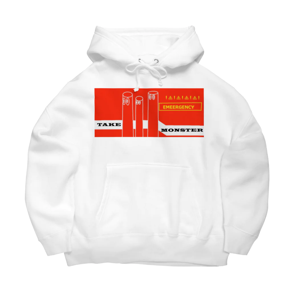 ナマケモノショップの竹モンスター Big Hoodie