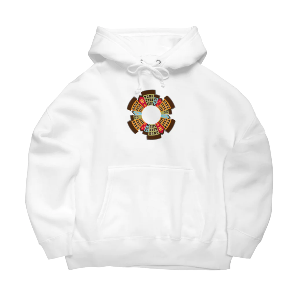 SAKURA スタイルの都市の景観 Big Hoodie