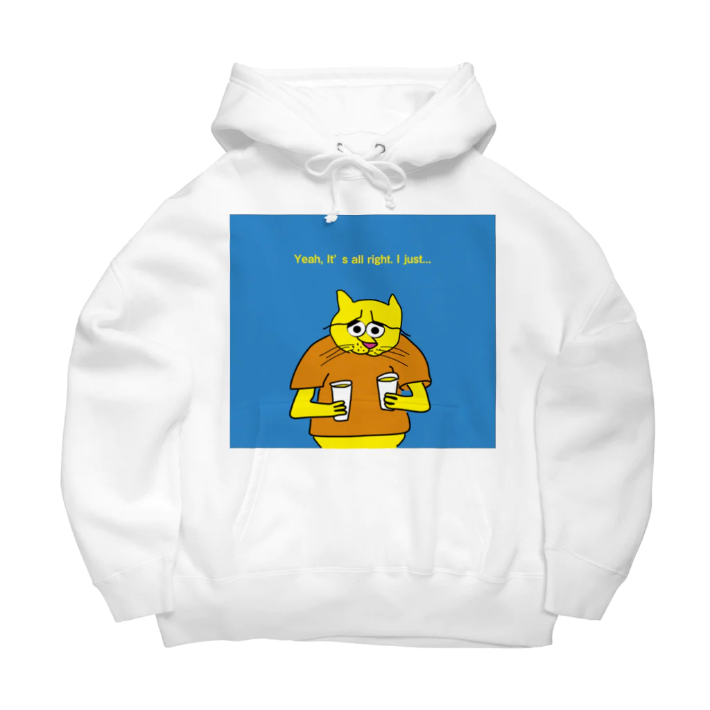 野良ブックストアーのパーティ失敗猫 Big Hoodie