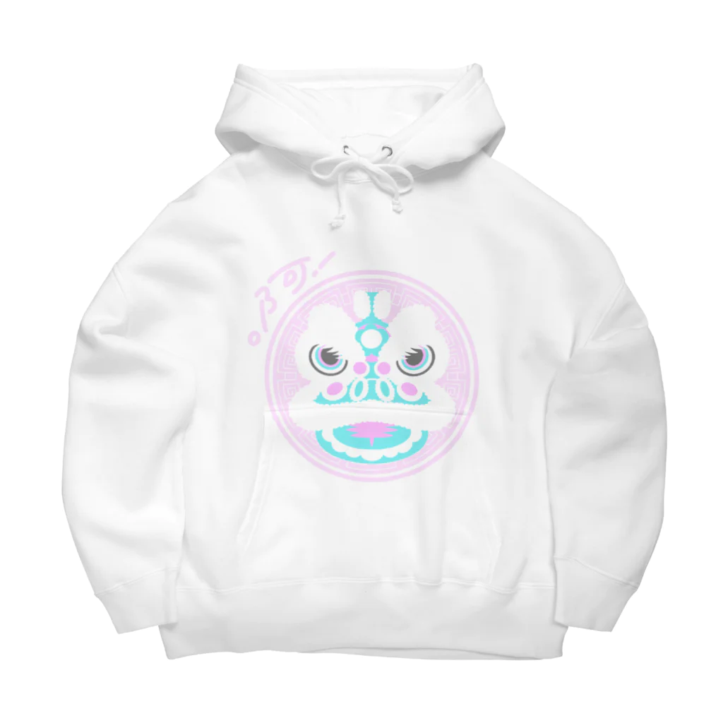 モモイロショップの中華風獅子舞 Big Hoodie