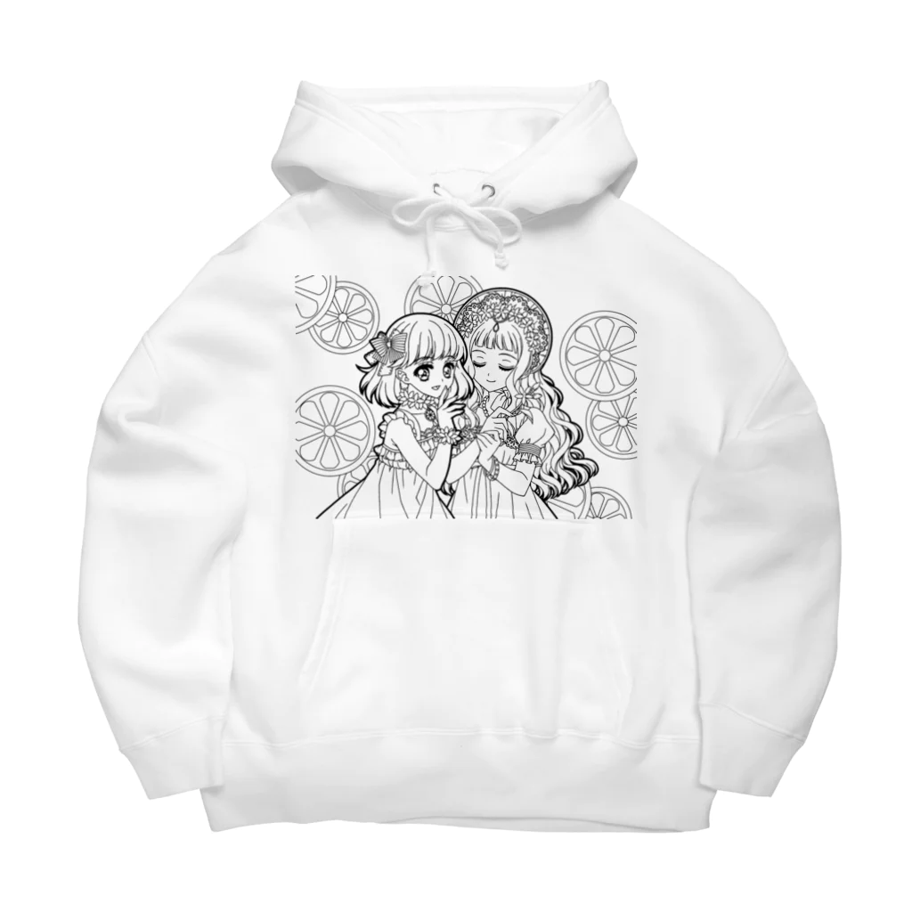 オペラのレモンの妖精（線画） Big Hoodie