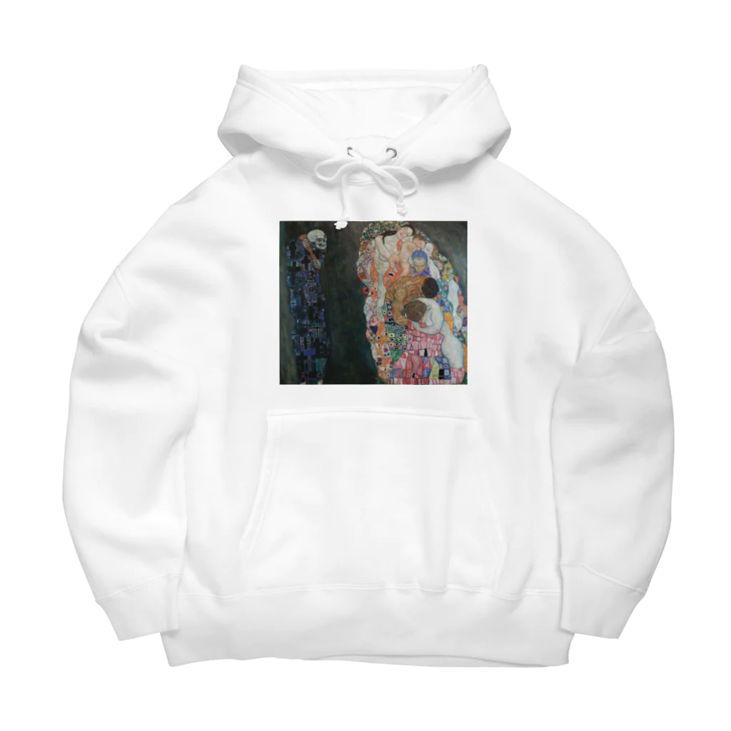 art-standard（アートスタンダード）の グスタフ・クリムト（Gustav Klimt） / 『死と生』（1915年） Big Hoodie