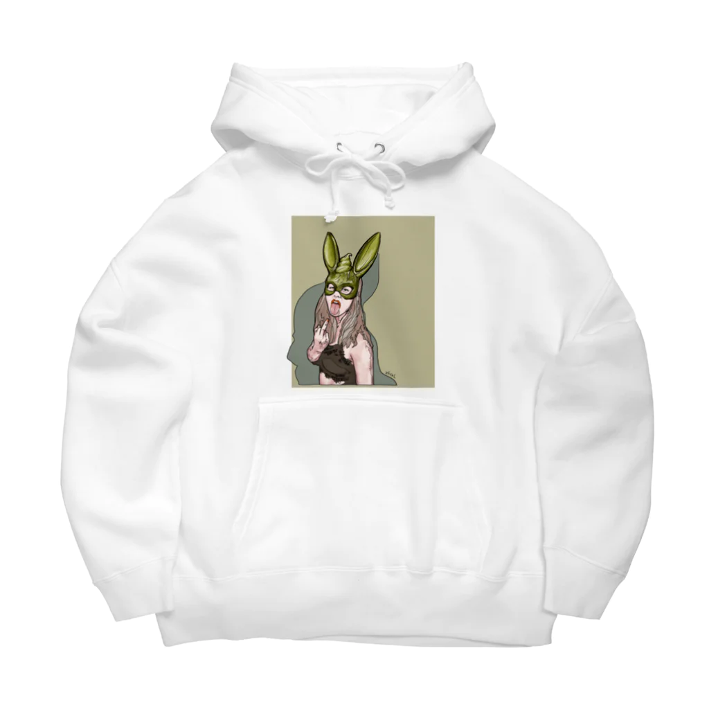 godterapの渦巻トルネード Big Hoodie