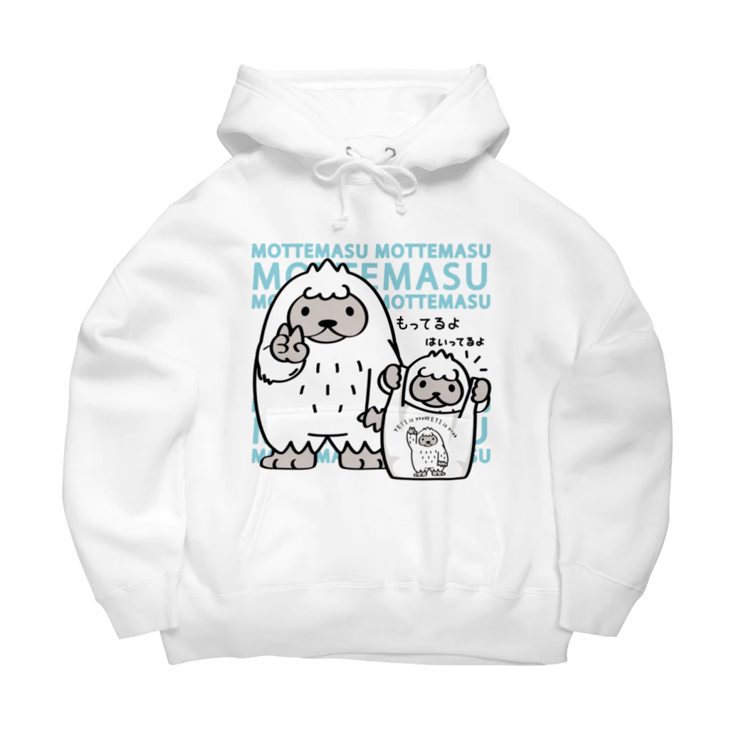 イラスト MONYAAT の CT111 YETI is yeah*A*エコバッグもってます Big Hoodie