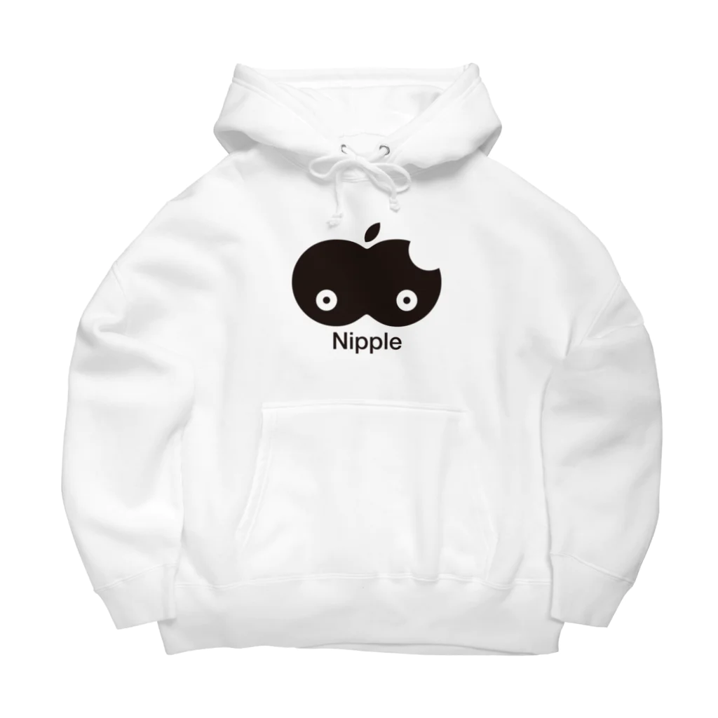 terrasunの カエルの国　Nipple Big Hoodie