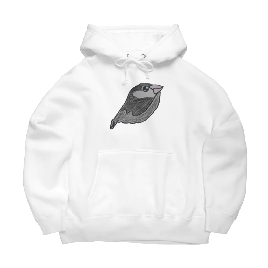 tomo0530tomo0803の文鳥のめるめ～る Big Hoodie