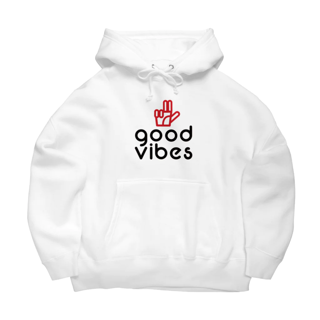 GOODVIBES_ORIGINALのGOODVIBESロゴ Big Hoodie