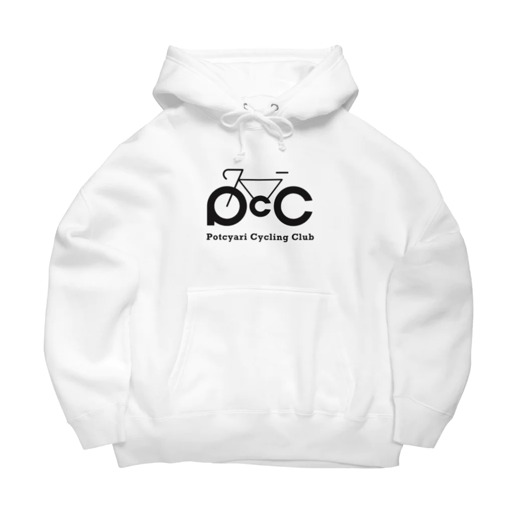 ぽっチャリ部のぽっチャリ部 PCCロゴ Big Hoodie