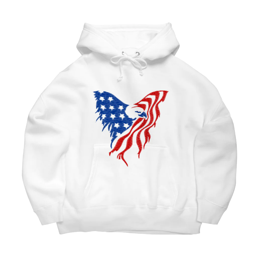 Fred HorstmanのAmerican Bald Eagle Big Hoodie