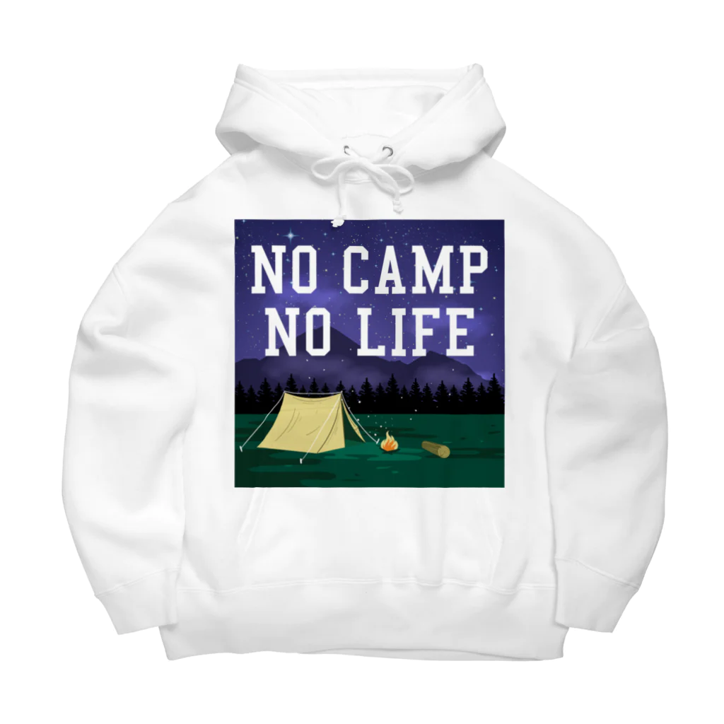 DRIPPEDのNO CAMP NO LIFE-ノーキャンプ ノーライフ- ビッグシルエットパーカー