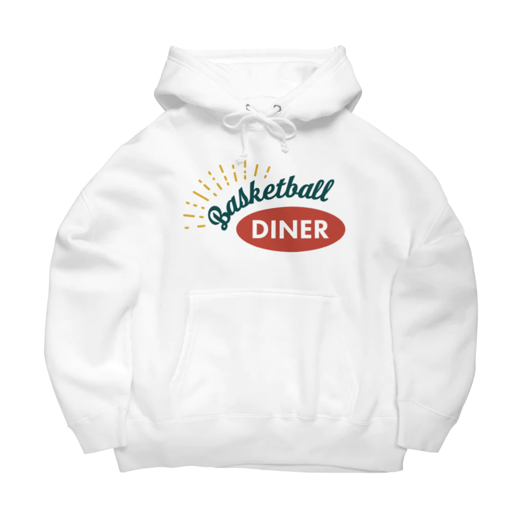 Basketball DinerのBasketball Diner ロゴ ビッグシルエットパーカー