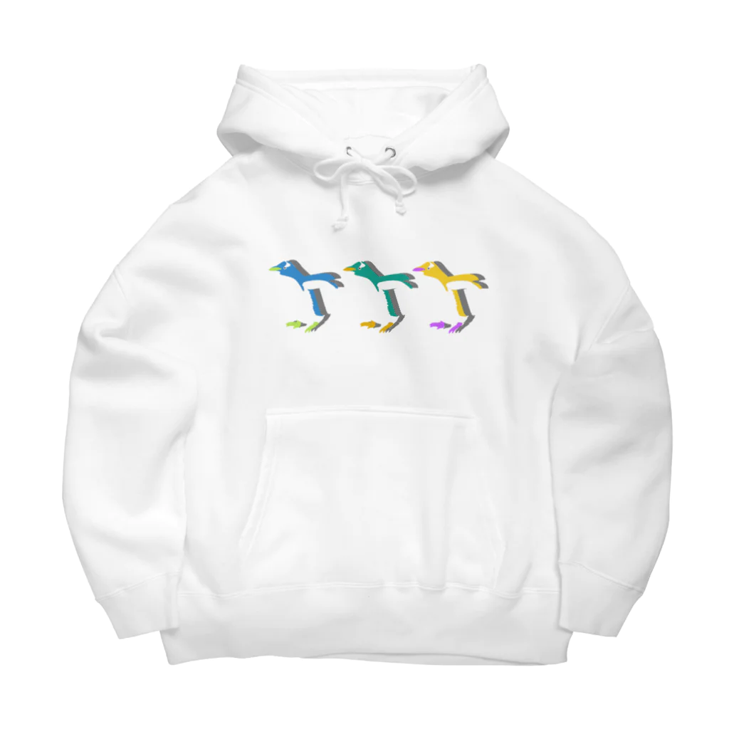 ゆるん屋。のドンキホーテペンギンくん Big Hoodie