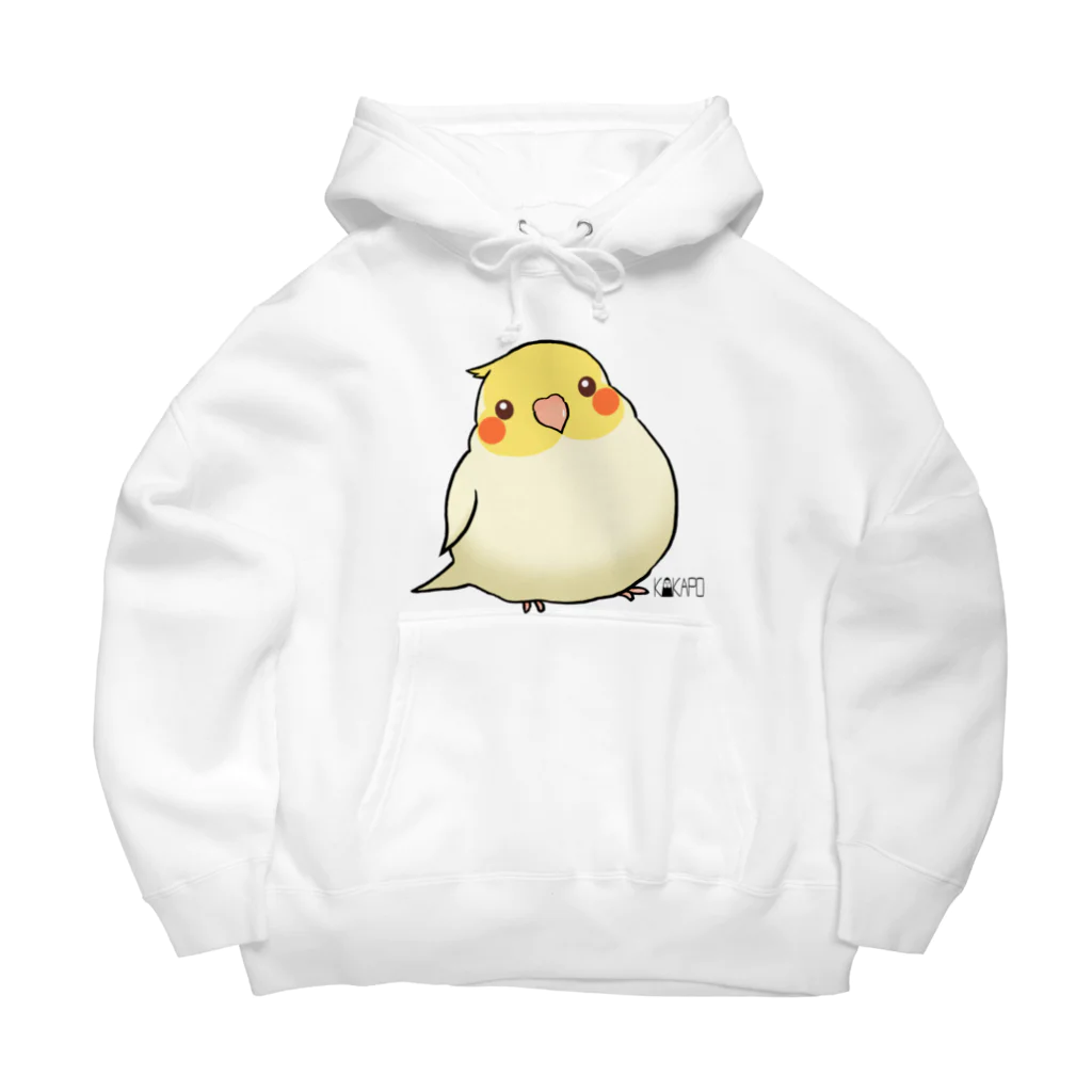 *KAKAPO*の*KAKAPO*のふんわりオカメインコちゃん(るちの) Big Hoodie