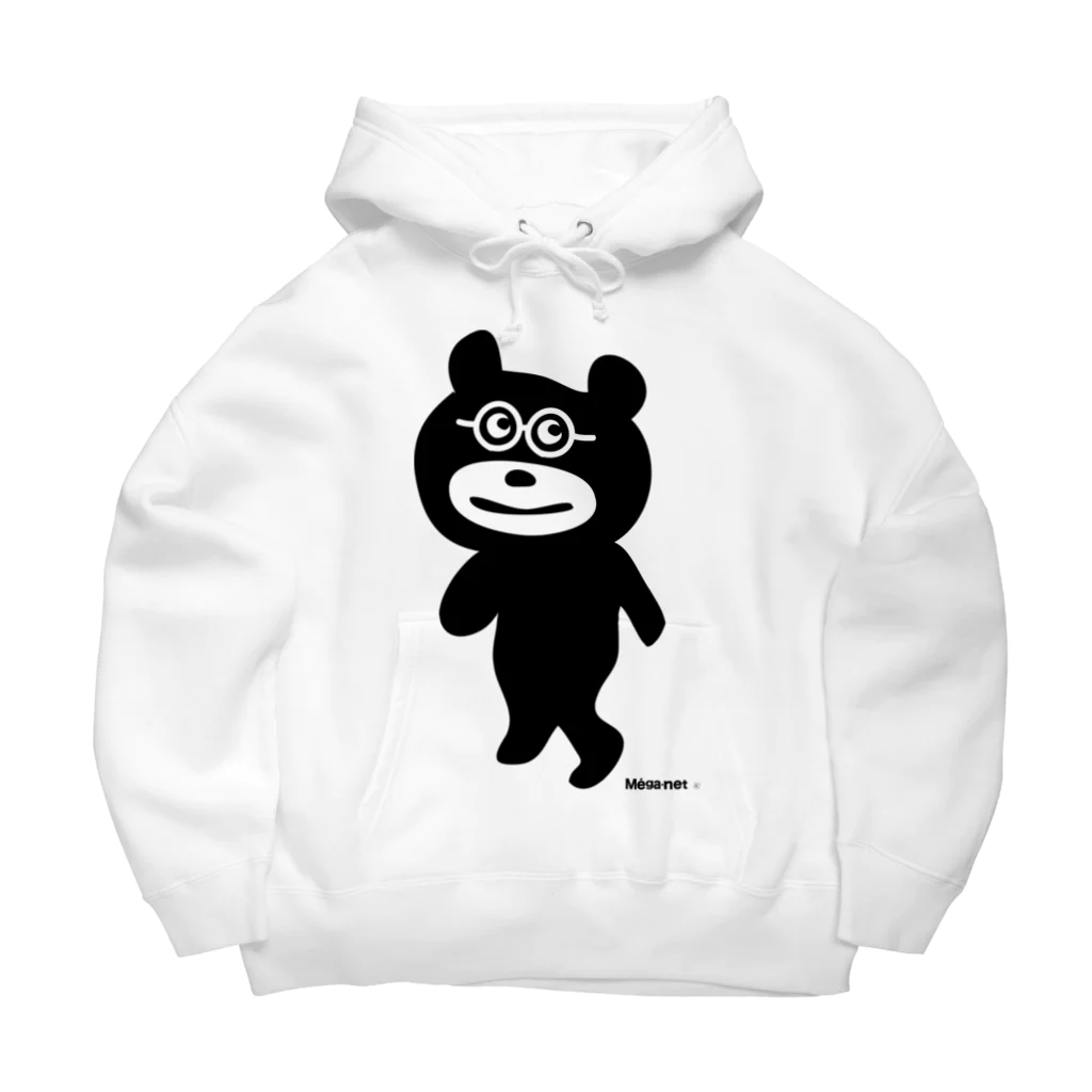 くまめがねショップのくまめがね Big Hoodie