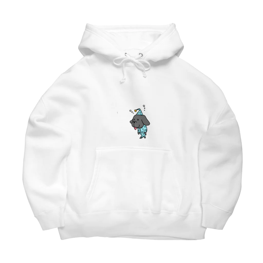 ファッションデザイナーよしおの寝起きのワンワン Big Hoodie