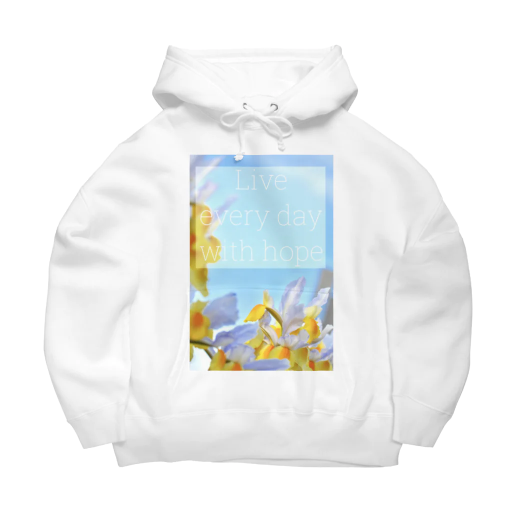 BouquetのIris 「希望」 Big Hoodie