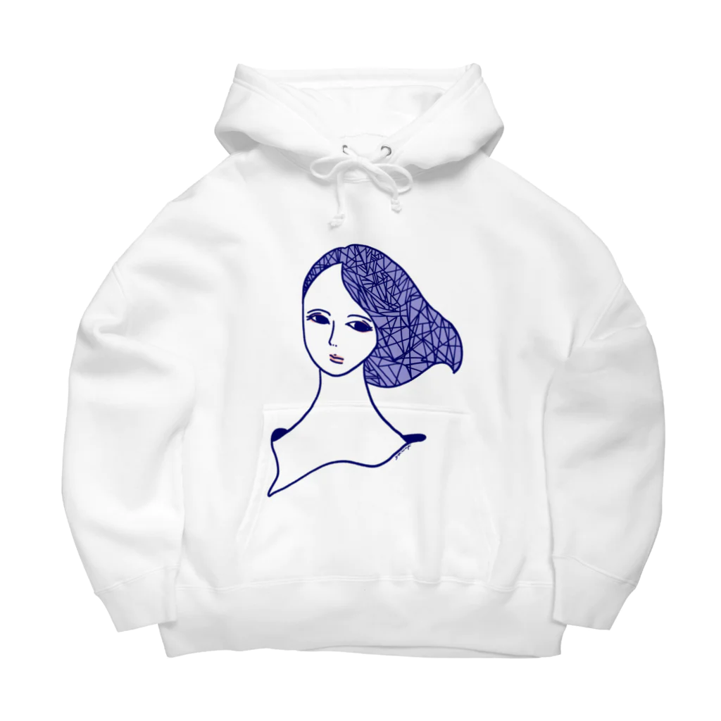 三姉妹とウフフのお店の美しい人 Big Hoodie