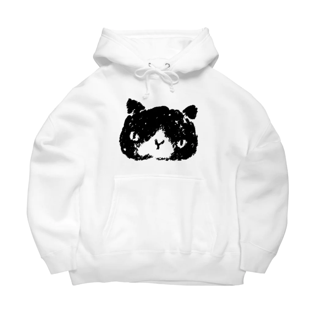 fullum-designのシロクロぬこ Big Hoodie