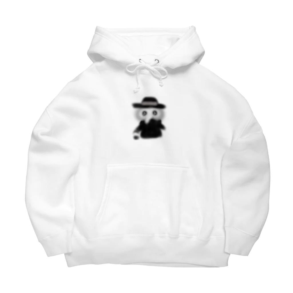 アケジの可愛いもの沢山のショップのペスト医師のアイテム Big Hoodie