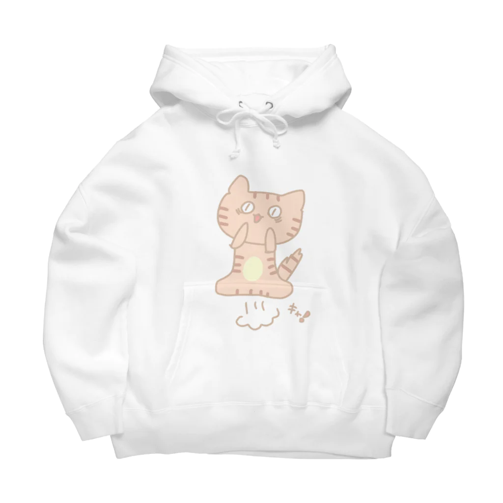 🈂️の猫がキャット驚いた！ Big Hoodie