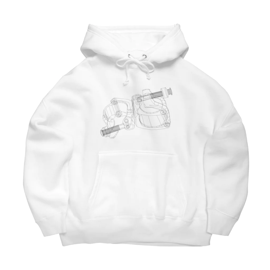 まつこうアーキテクトのしっかりとあなたを支えます Big Hoodie