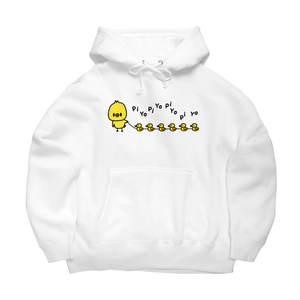 ユウィズのぴよ散歩 Big Hoodie