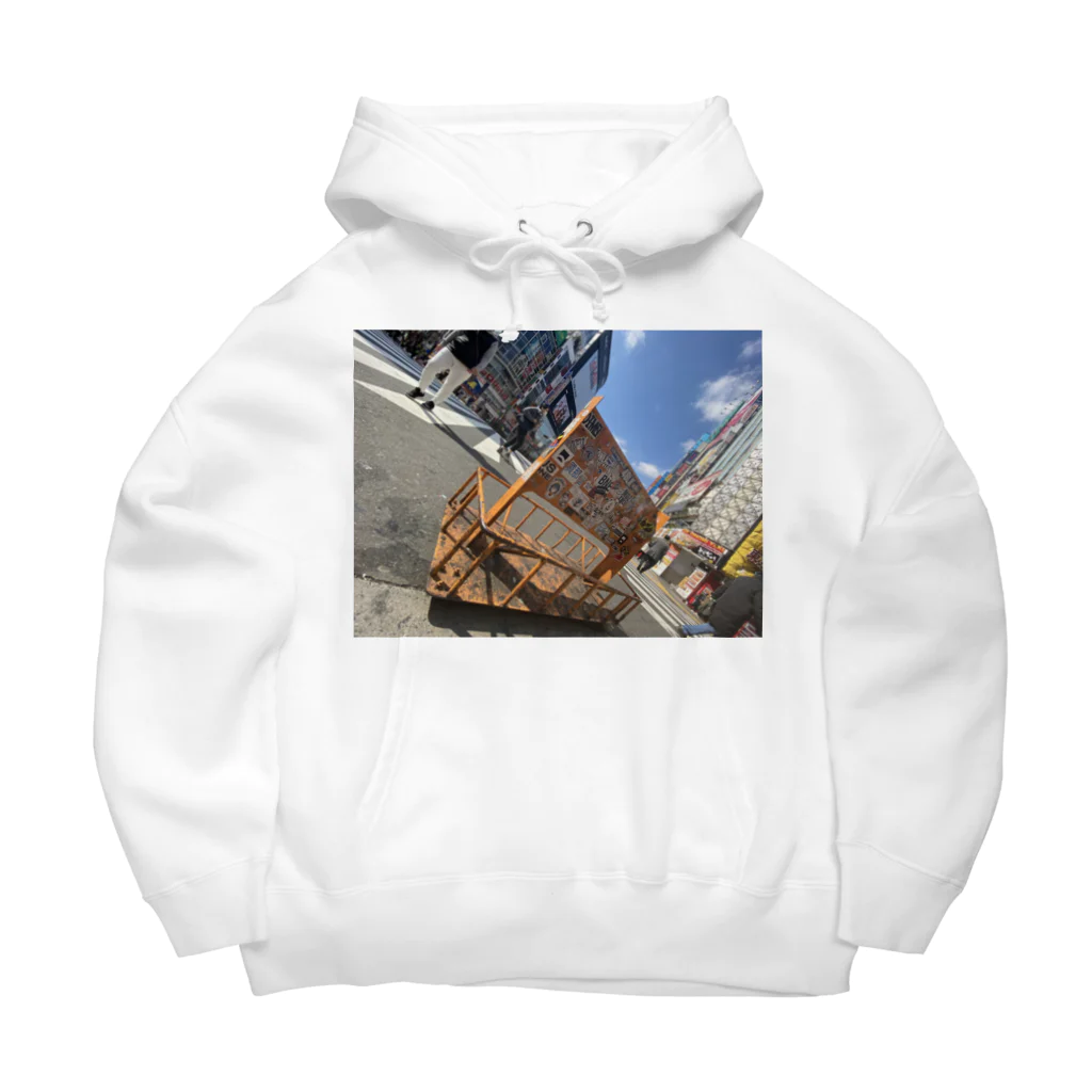 P.O.Humanのステッカー　グラフティ Big Hoodie