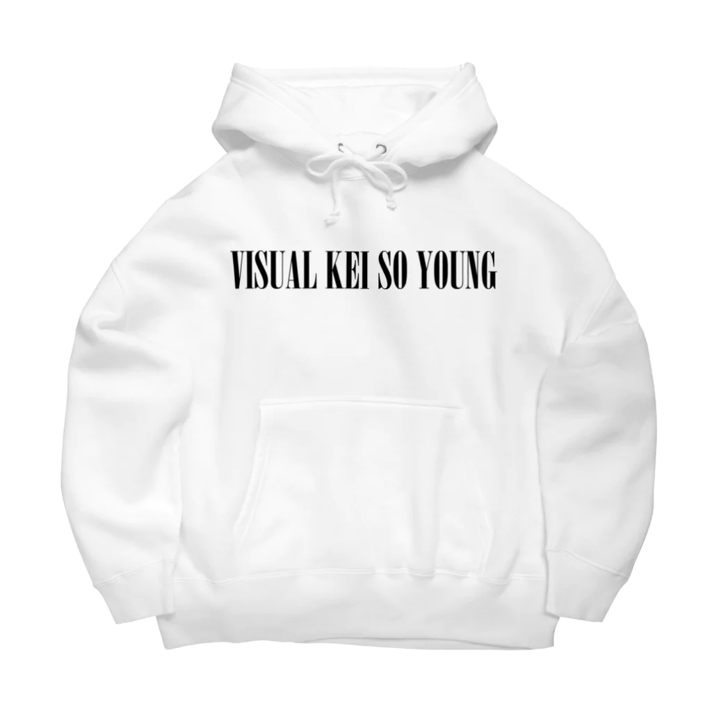 ヴィジュアル系ソー・ヤング OFFICIAL MERCH on SUZURIのVISUAL KEI SO YOUNG LOGO 001 Big Hoodie