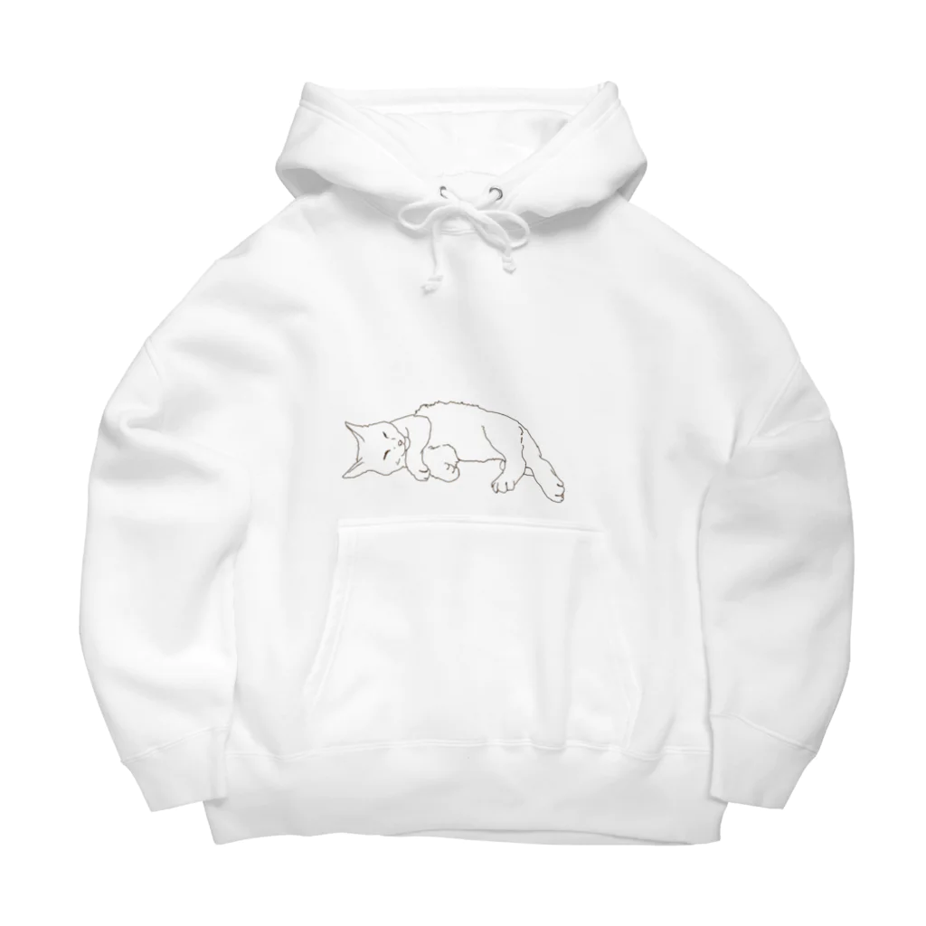 ringocatのお昼寝ねこ Big Hoodie