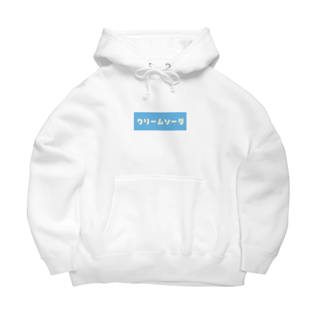 orumsのクリームソーダ ブルー Big Hoodie