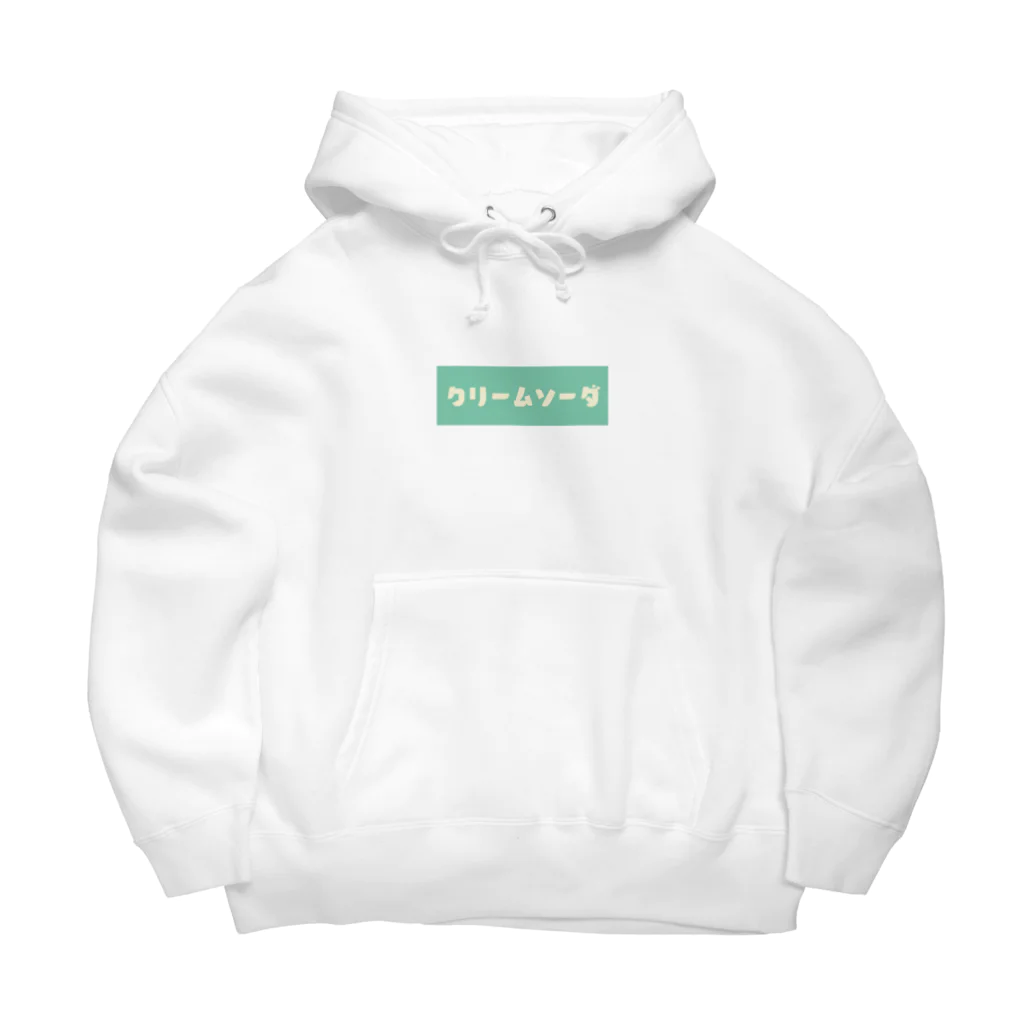 orumsのクリームソーダ グリーン Big Hoodie