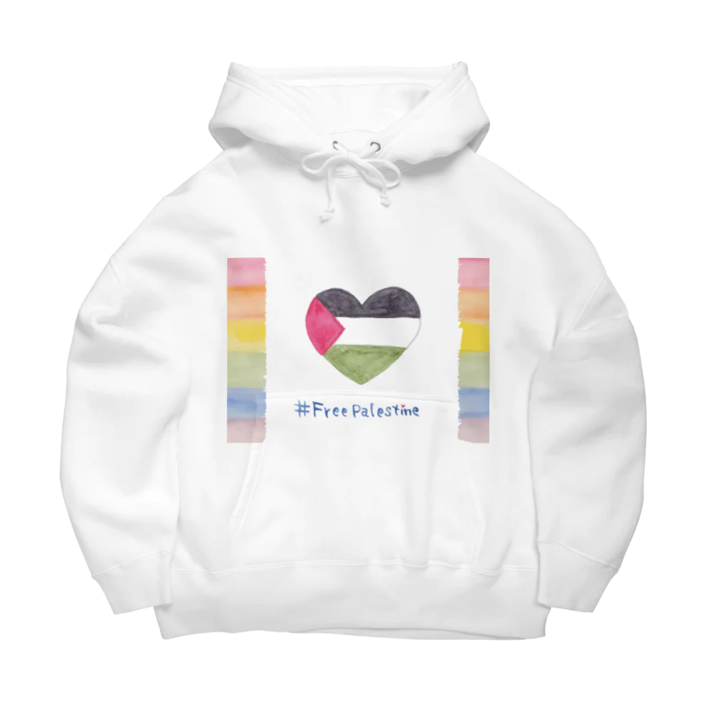 ❤kabotya❤のfreepalestine Big Hoodie