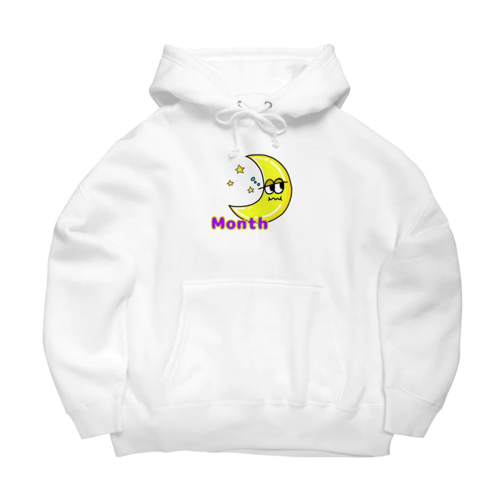 ハッチのSleepingMonth Big Hoodie