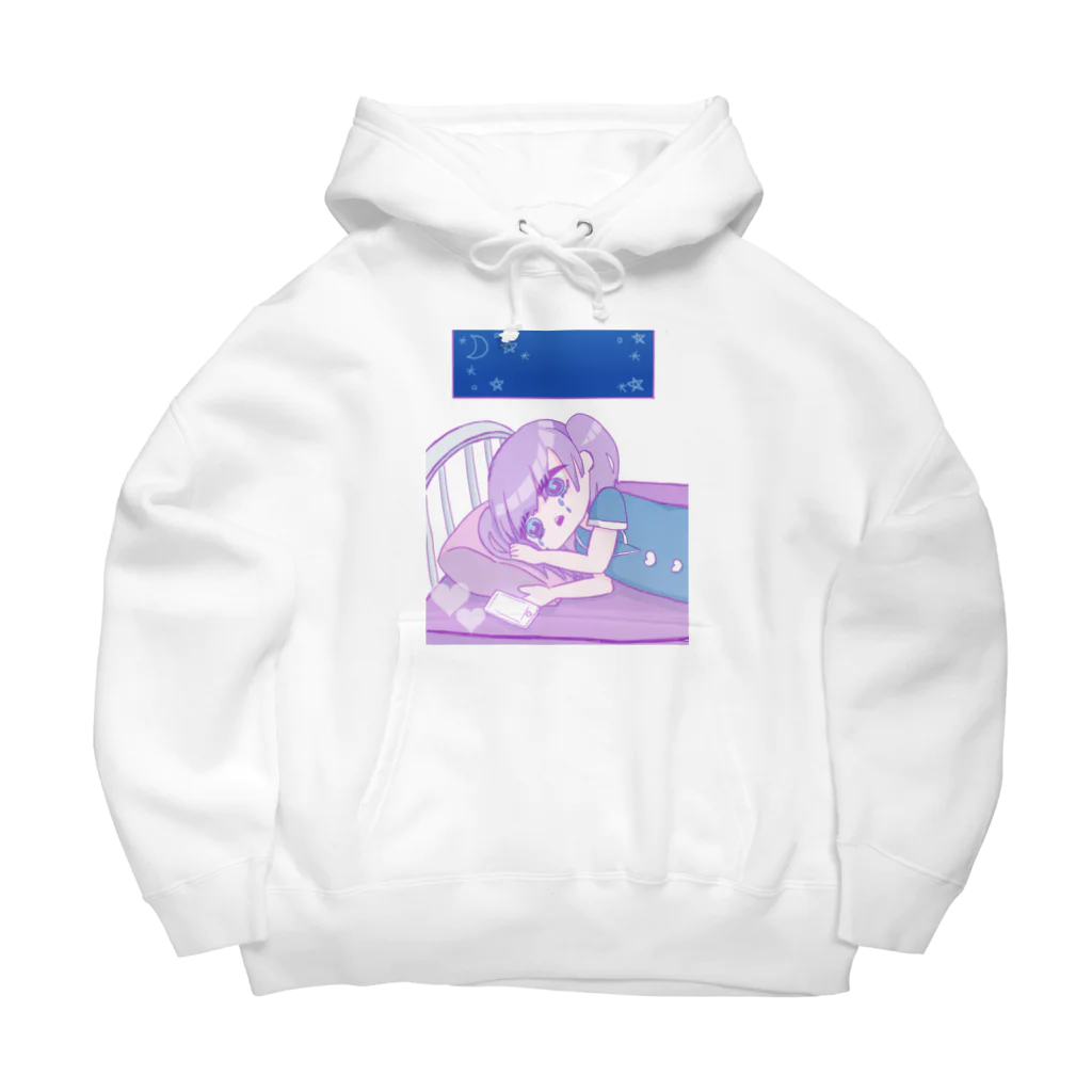 病みかわﾁｬﾝの辛い悲しい寂しい不安 Big Hoodie