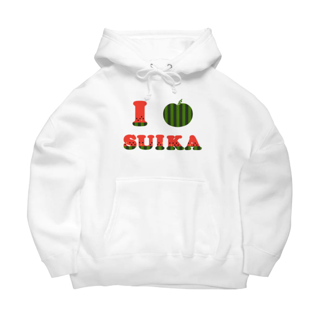 ユウィズのI♡SUIKA Big Hoodie