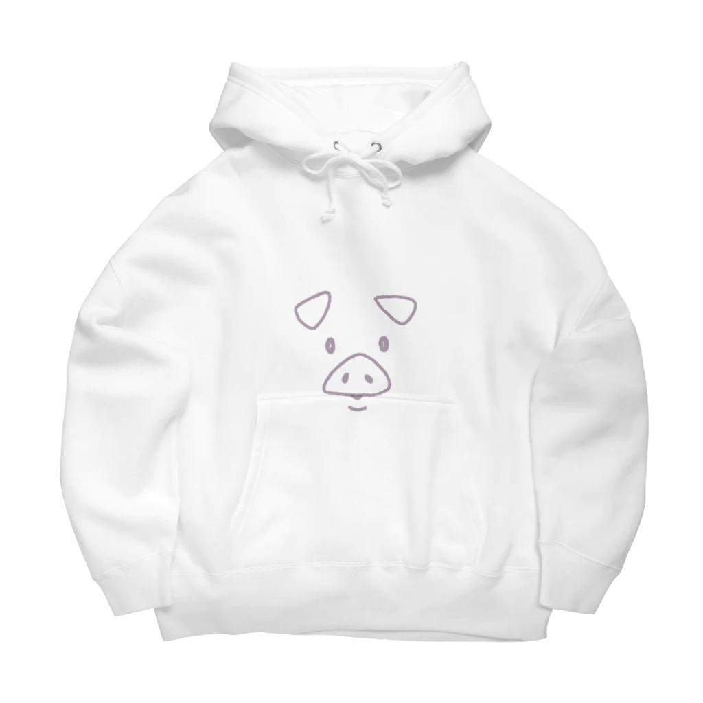 Coton Factoryの子ブタのCoton Big Hoodie