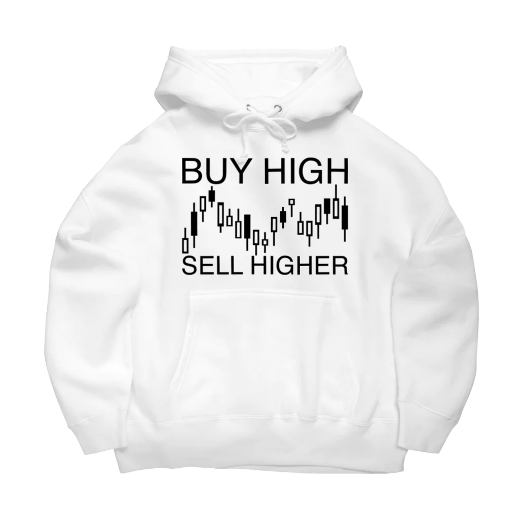 AURA_HYSTERICAのBuy high, sell higher ビッグシルエットパーカー