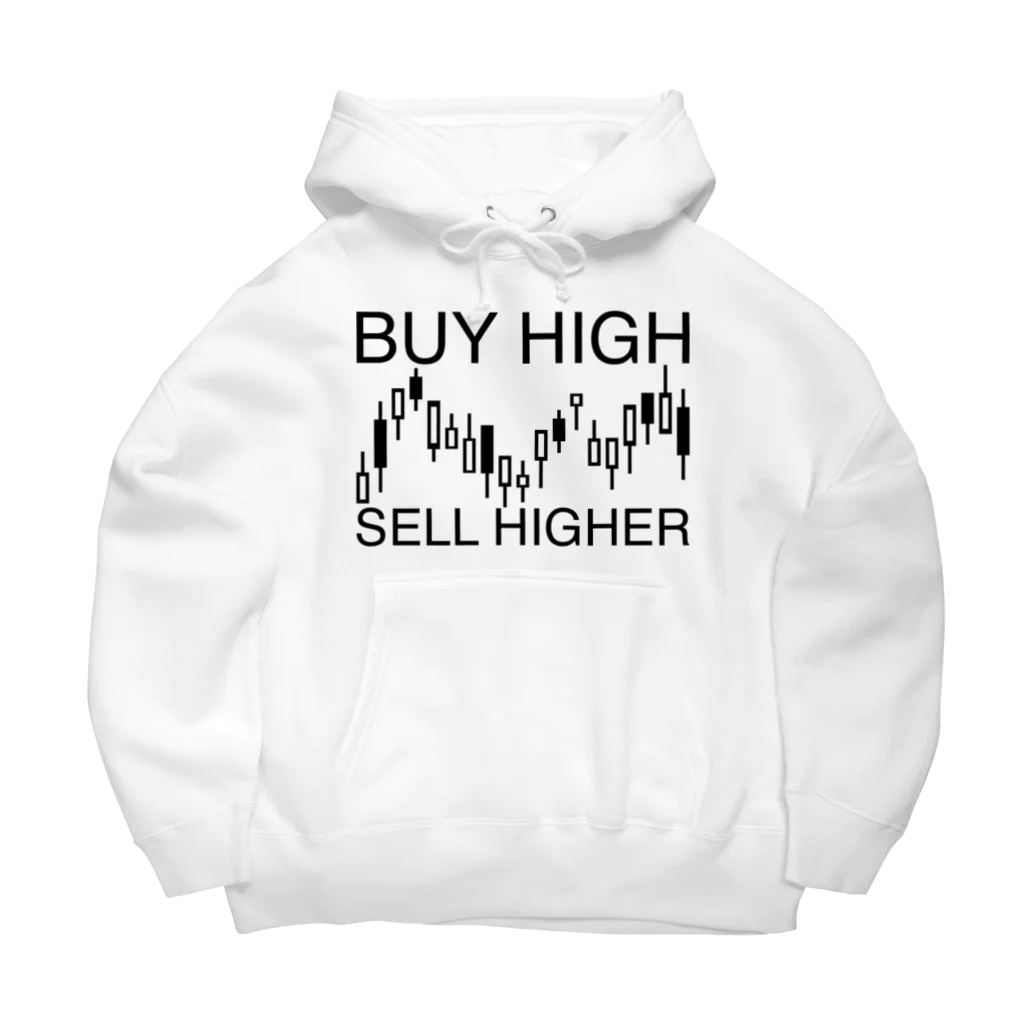 AURA_HYSTERICAのBuy high, sell higher ビッグシルエットパーカー